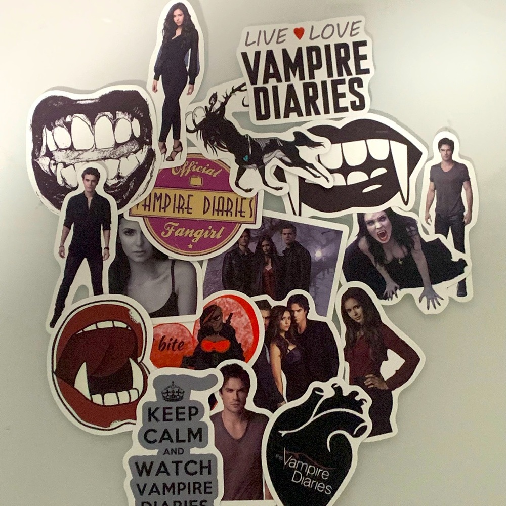 Vampire Dairies Sticker Lot of 18